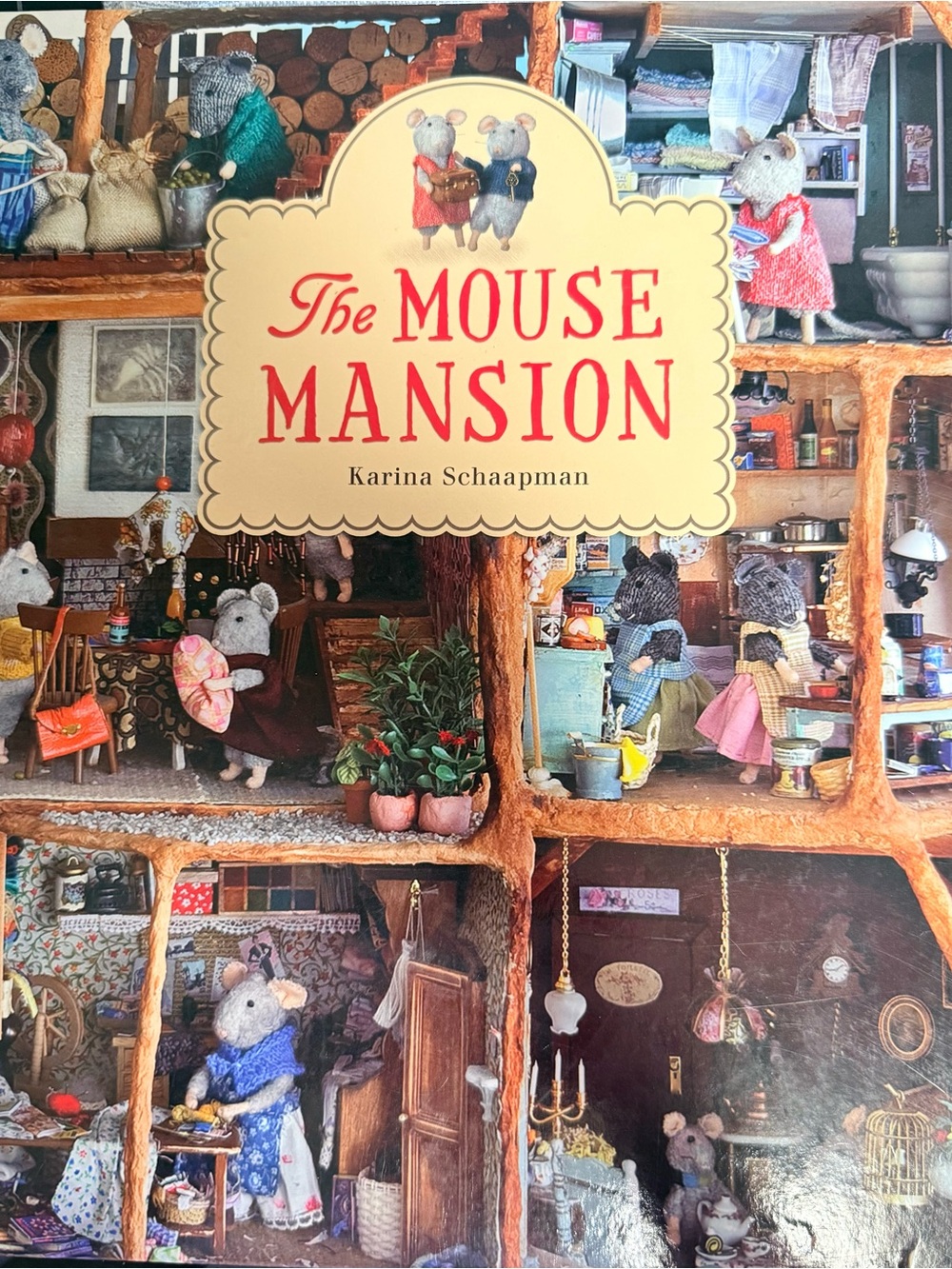 The Mouse Mansion Sam & Julia Hardcover Book Karina Schaapman Excellent Cond